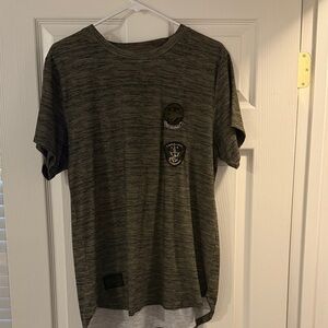 Men's Dark Olive Graphic Tee